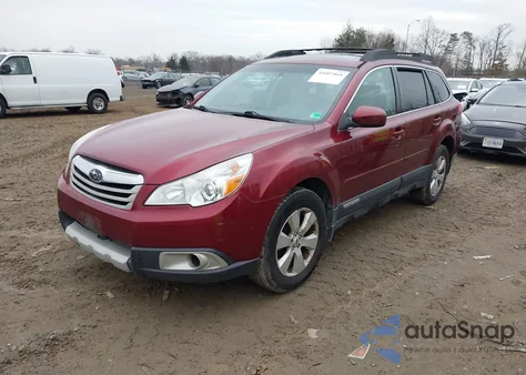 2011 Subaru Outback 2.5I Limited из США, поврежденный, VIN 4S4BRBKC2B3433656